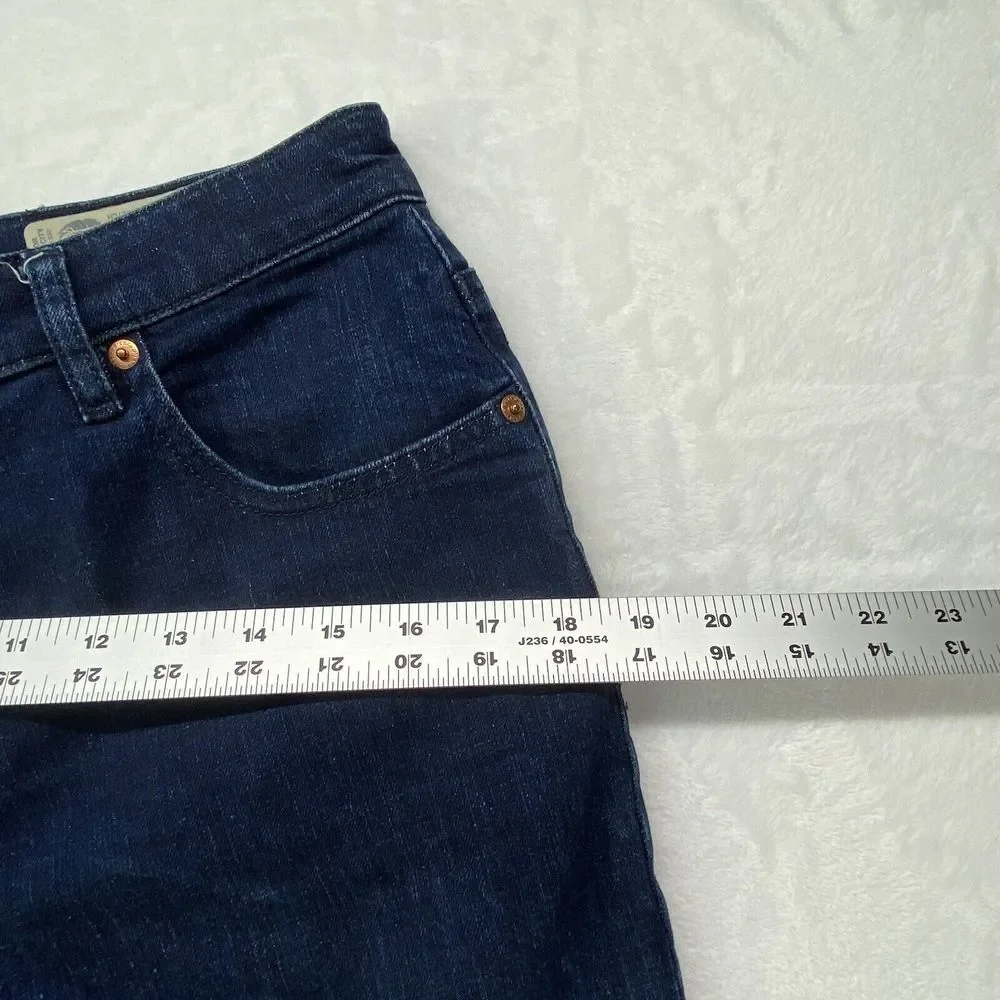 Ladies DIESEL NICLAH Blue High Waist Regular Straight dark Y2k‎ Jeans Sz 28x27